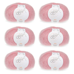 ggh Kid Box | 150g Set (6x25g)| 148 - Staubiges Rosa - ggh Wolle