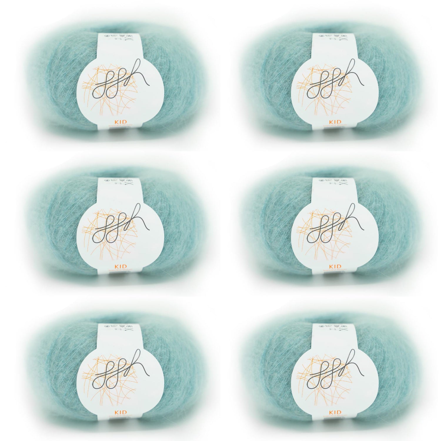 ggh Kid Box | 150g Set (6x25g)| 152 - Arktisblau - ggh Wolle