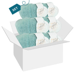 ggh Kid Box | 150g Set (6x25g)| 152 - Arktisblau - ggh Wolle