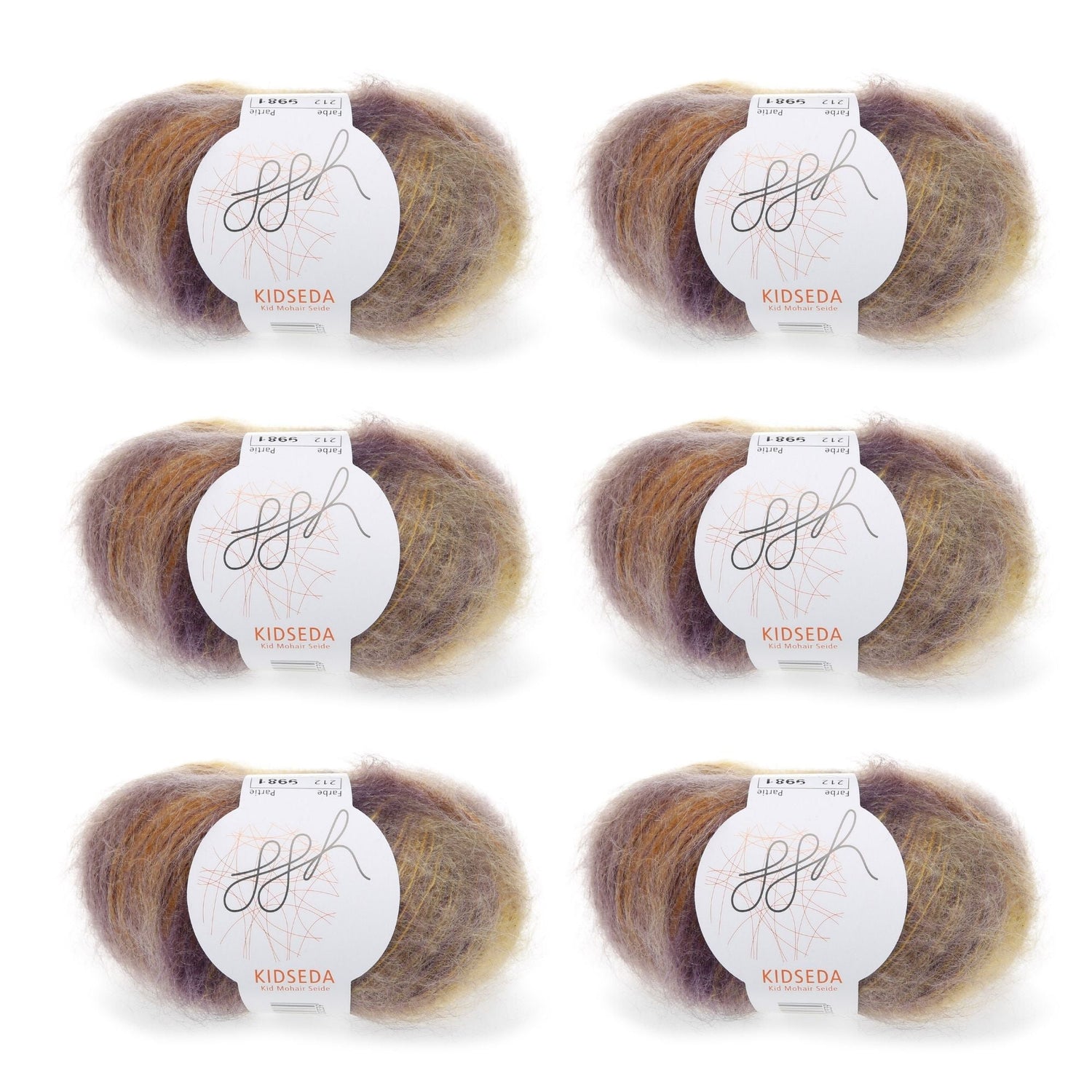 ggh Kidseda Box | 212 - Lilagoldmeliert - ggh Wolle