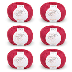 ggh Maxima Box | 300g Set (6x50g) – 085 – Rot - ggh Wolle