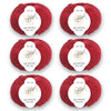 ggh Merino Deluxe - 300g Set (6x50g) - 030 - Kaminrot - ggh Wolle