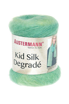 Kid Silk Degradé | Farbe: 105 - Jade - ggh Wolle