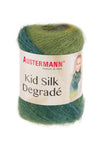 Kid Silk Degradee | 425 M - 50 G | 109 - Laub - ggh Wolle