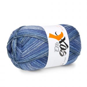 ElbSox - 6 flow - color 6-fach Sockenwolle mit Farbverlauf