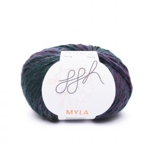 ggh Myla Schurwolle Mischung | 50g Wolle zum Stricken oder Häkeln | Wolle mit Farbverlauf